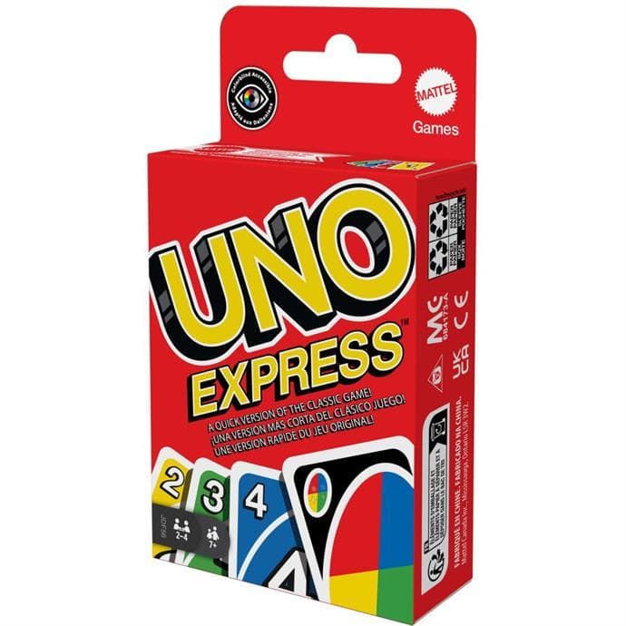 Jogo de Cartas Uno Express - Mattel