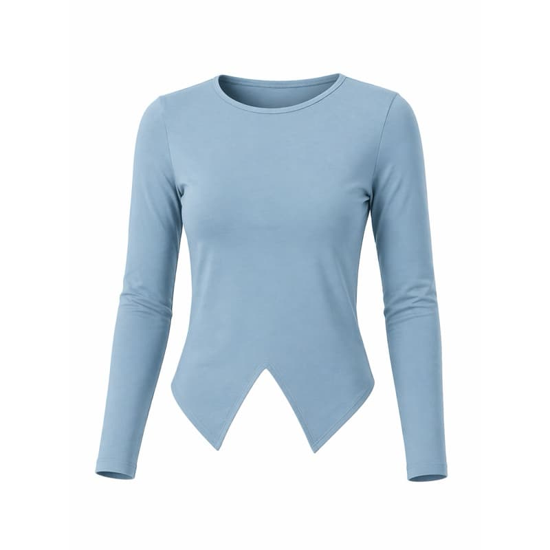 Blusa feminina -Blusa manga longa feminina-blusa manga longa de poliamida premium ref;2543