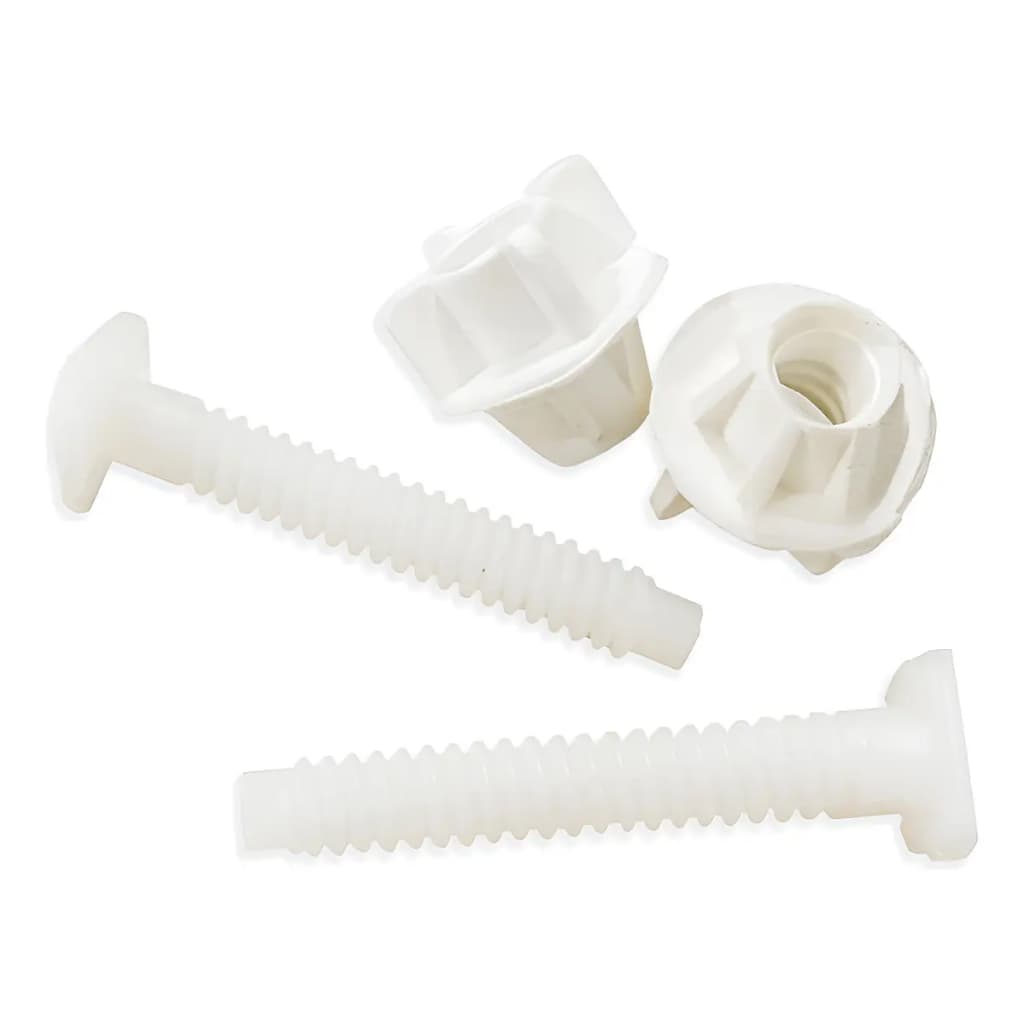 Kit Fixação Para Assento Sanitario Mebuki Astra E Tupan Parafuso + Porca