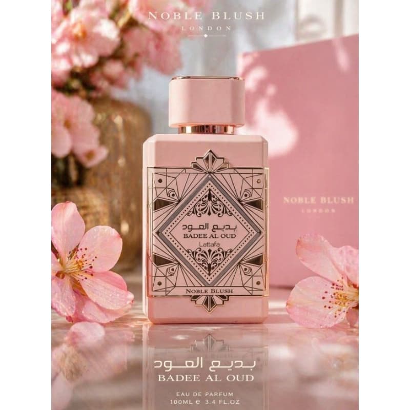 Perfume Árabe 100% Original  Badee Al Oud Noble Blush LONGA DURAÇÃO.