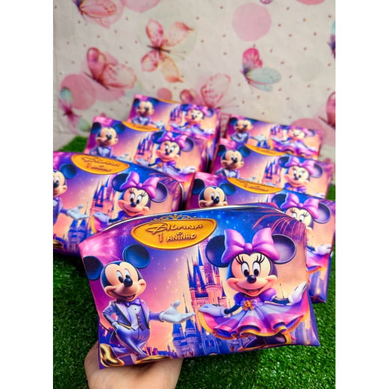 kit 10 necessaire Personalizada | Lembrancinha Infantil qualquer tema