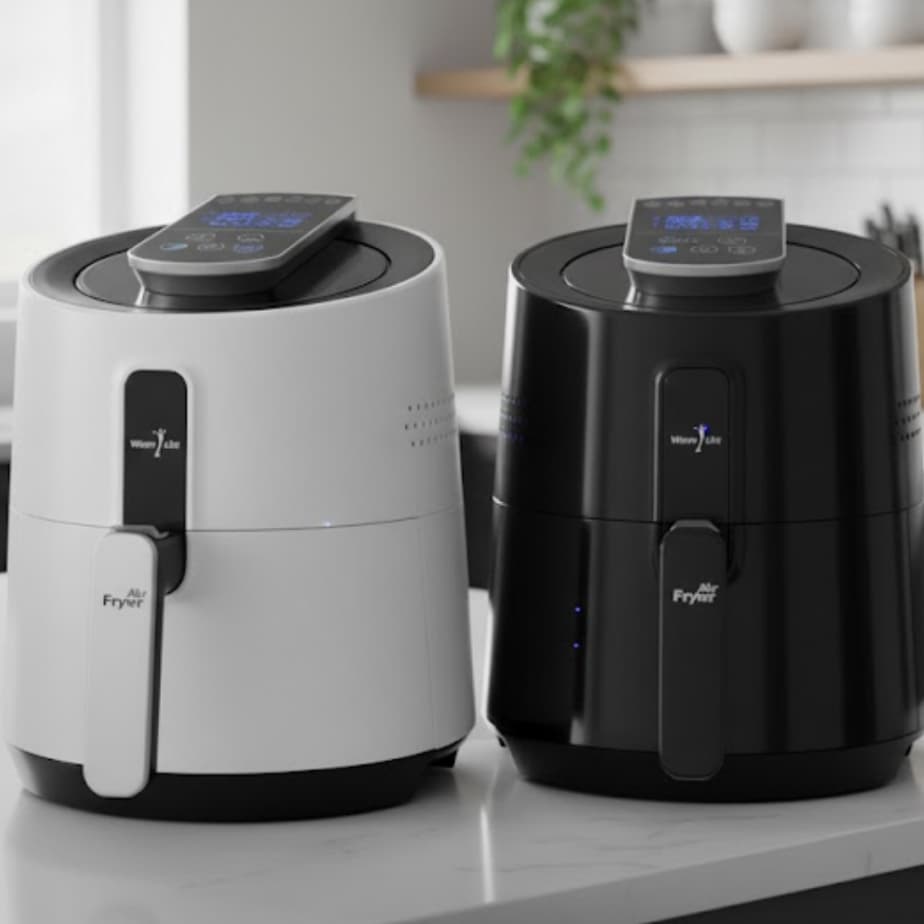 Air Fryer Com Painel Digital Touch LCD Fritadeira Elétrica Sem Óleo  3,6L 110V/220V Water Life