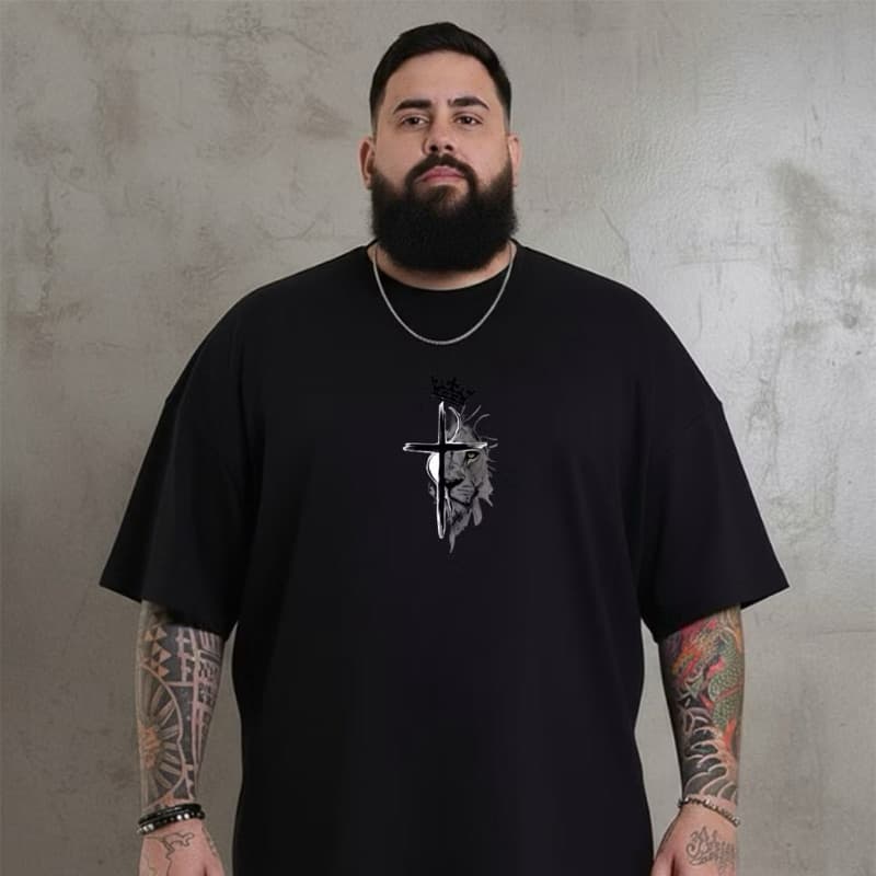 Camiseta estampada jesus 100% algodão masculina plus size p ao gg
