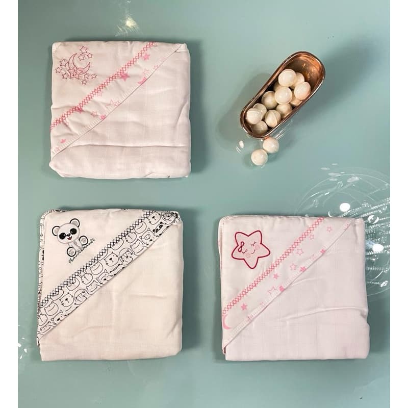 Toalha de Bebê com Capuz