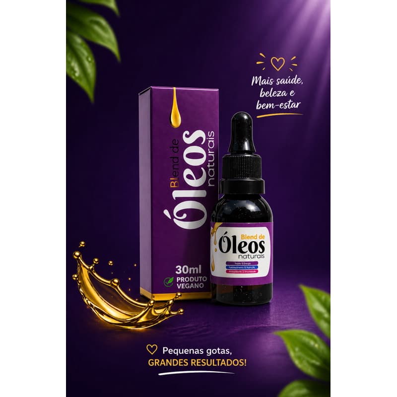 BLEND DE ÓLEOS NATURAIS 30ML