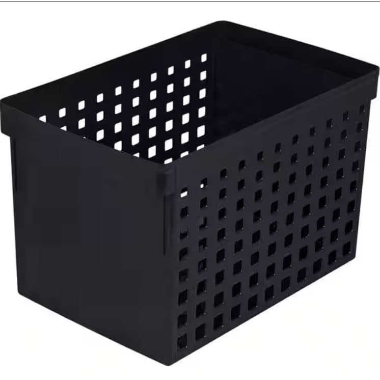 📁 Arquivo Médio para Pastas Suspensas Preto 70122 – Ordene
