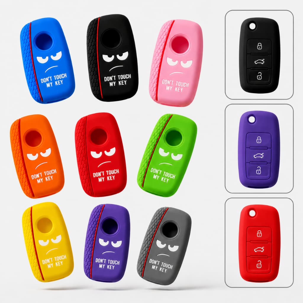 Capa Case Protetora Silicone Chave Canivete Volkswagen Vw Gol Up Fox SPECE FOX CROSS FOX JETTA GOLF MK6 GOLF MK5 PARATI