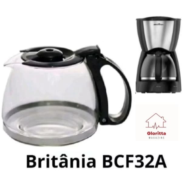 Jarra para Cafeteira Britânia BCF32A vidro reforçado