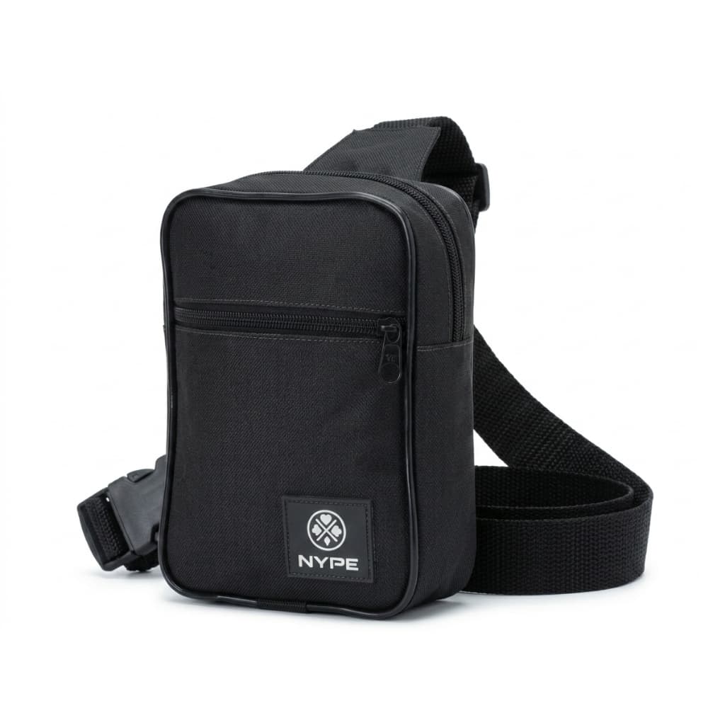 Bolsa Shoulder Bag Impermeável Nylon 600 Transversal Masculina Reforçada Compacta Dia a Dia