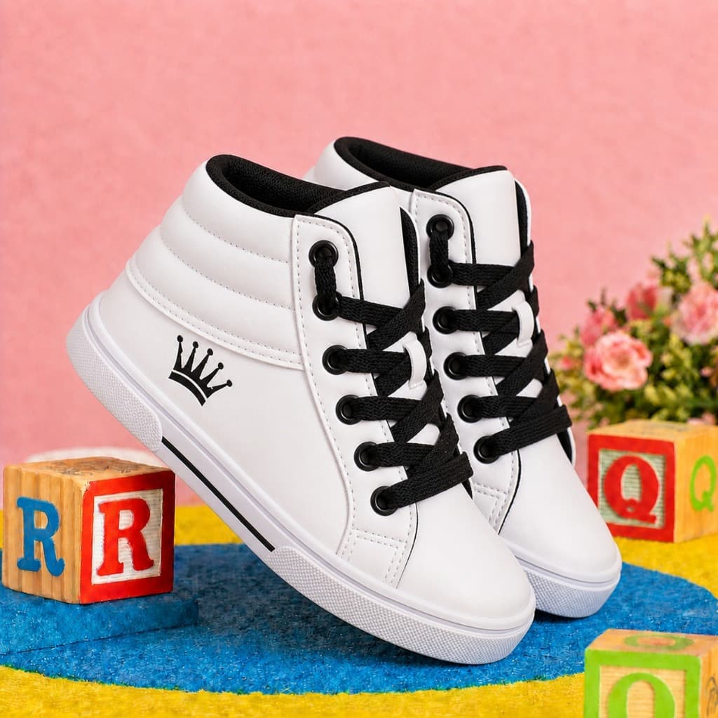 Botinha Masculina Infantil Casual Leve Conforto e Versatilidade 24 AO 33