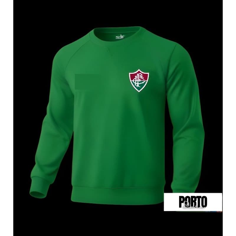 Moletom Gola Redonda Tricolor F.lu "Personalizado" time barato na Promoção