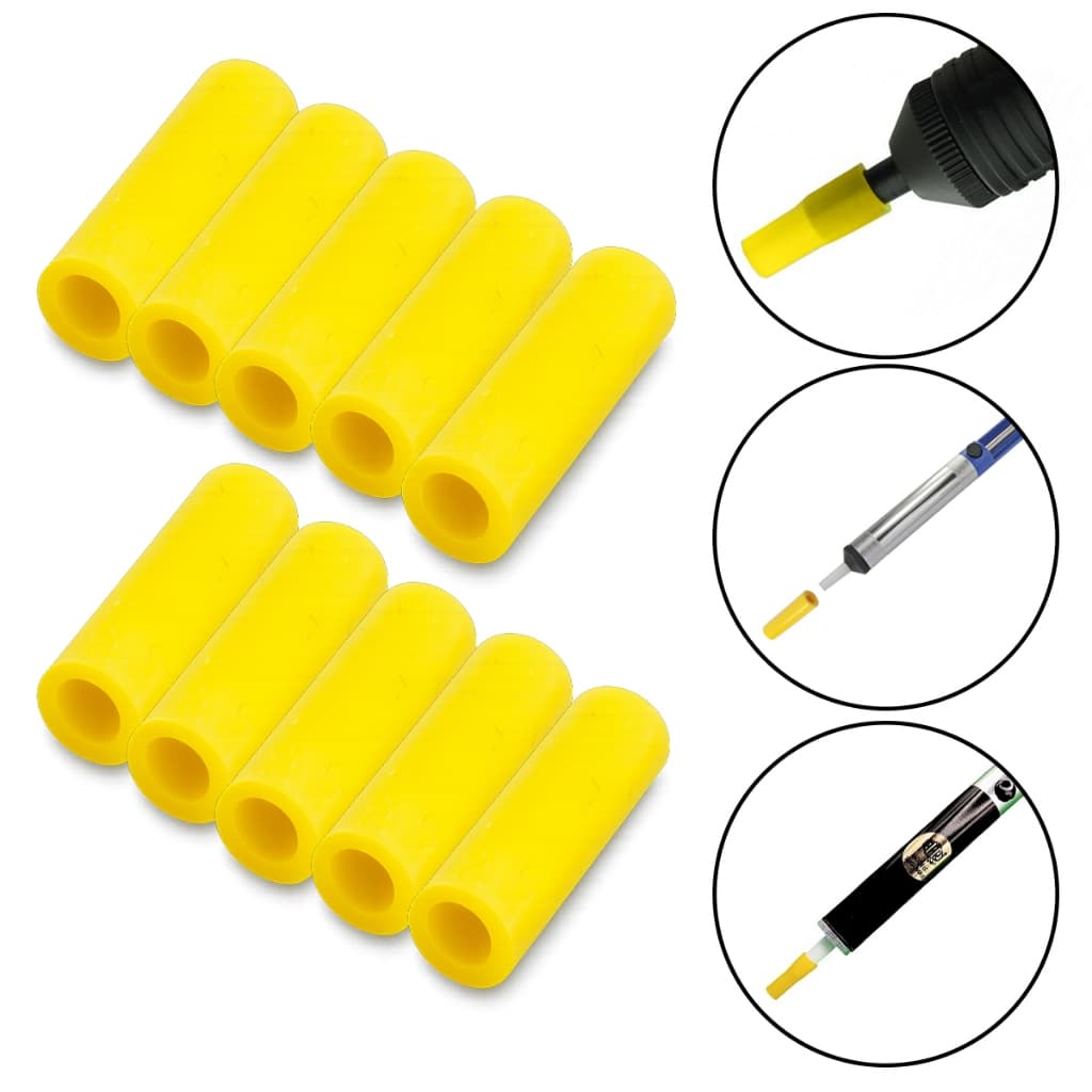 Kit 10 Protetor Bico Sugador De Solda Camisinha Silicone