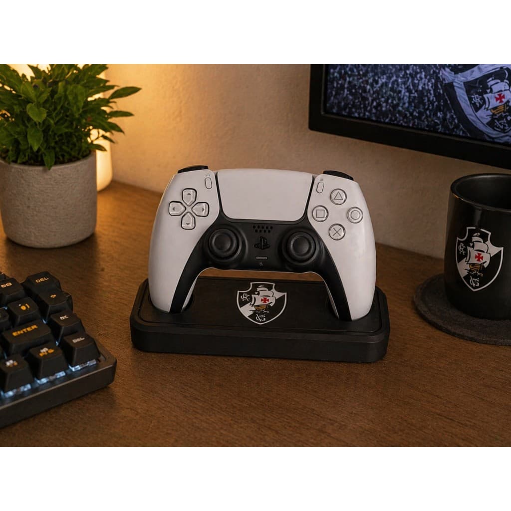 Suporte para Controle PS5 e PS4 Tema Vasco da Gama