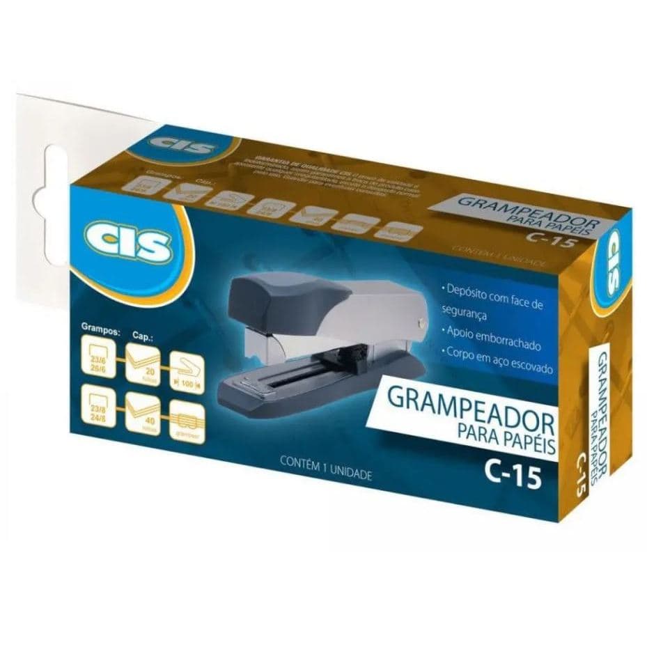 Grampeador Metal - Cis C15