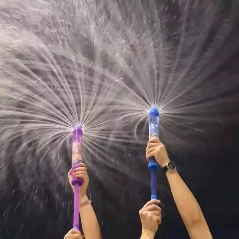 Pistola de Água Efeito Fogo de Artifício Mini Brinquedo Infantil Verão Praia Piscina Banho