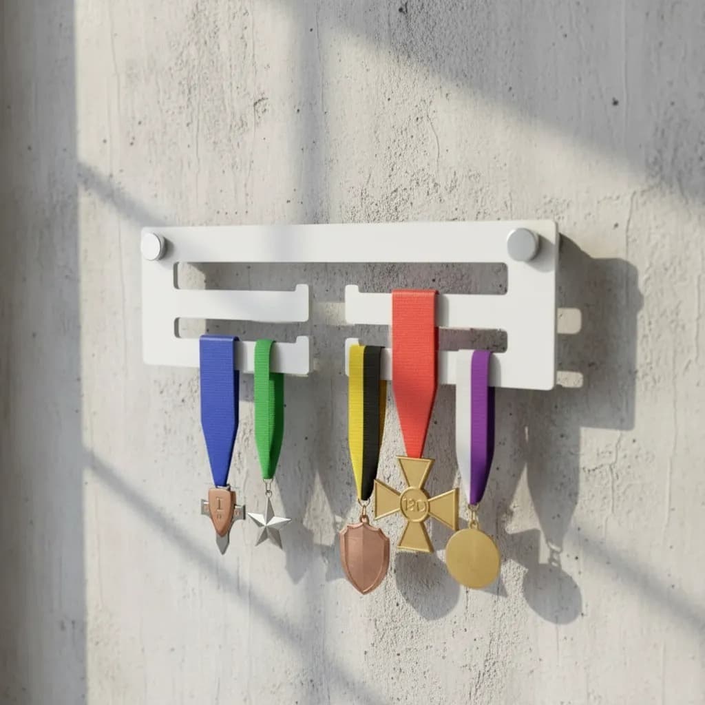 Suporte Organizador de Medalhas Em Acrílico