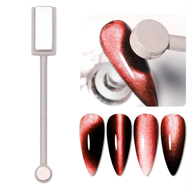 Imã Para Esmalte em Gel Magnético Efeito  Olho de Gato Cat Eye