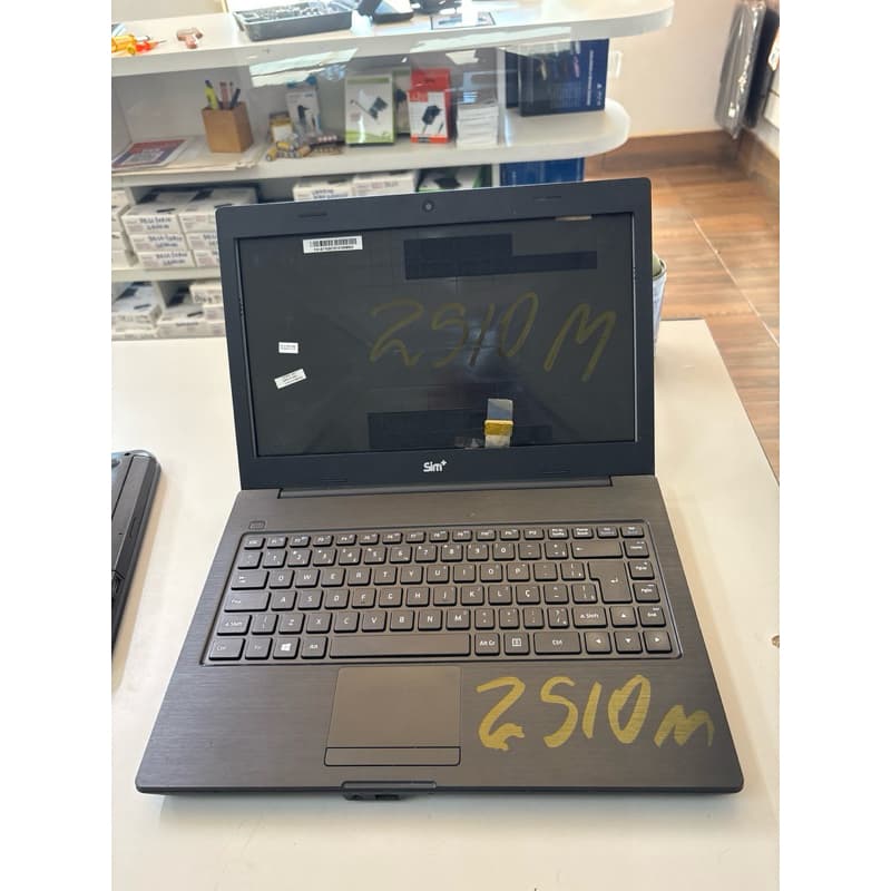 carcaça completa do notebook positivo sim 2510 M exatamente como nas fotos no