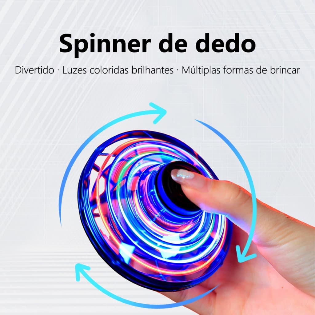 Premium Fly Orb UFO Spinner Brinquedo Voador Boomerang com Sensor