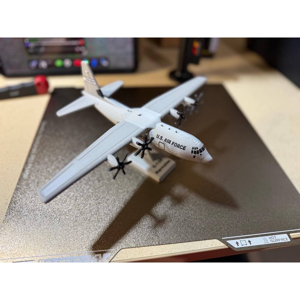 Miniatura Avião C-130 Decoração Hobbie Casa sala quarto