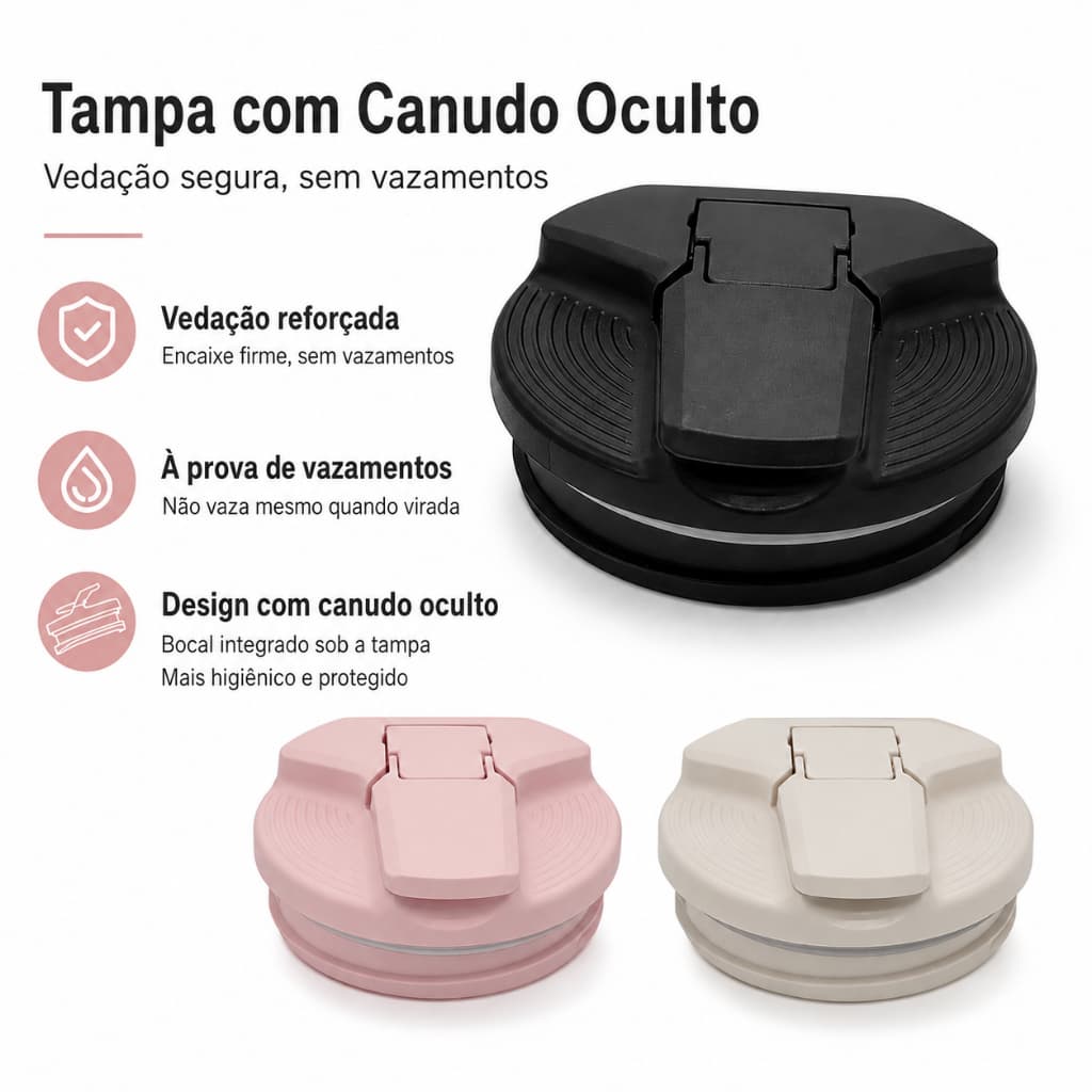 Novo Modelo 1.2L Tampa para Copo Térmico Para Copo Térmico 40Oz / 1200ml com Vedação Forte