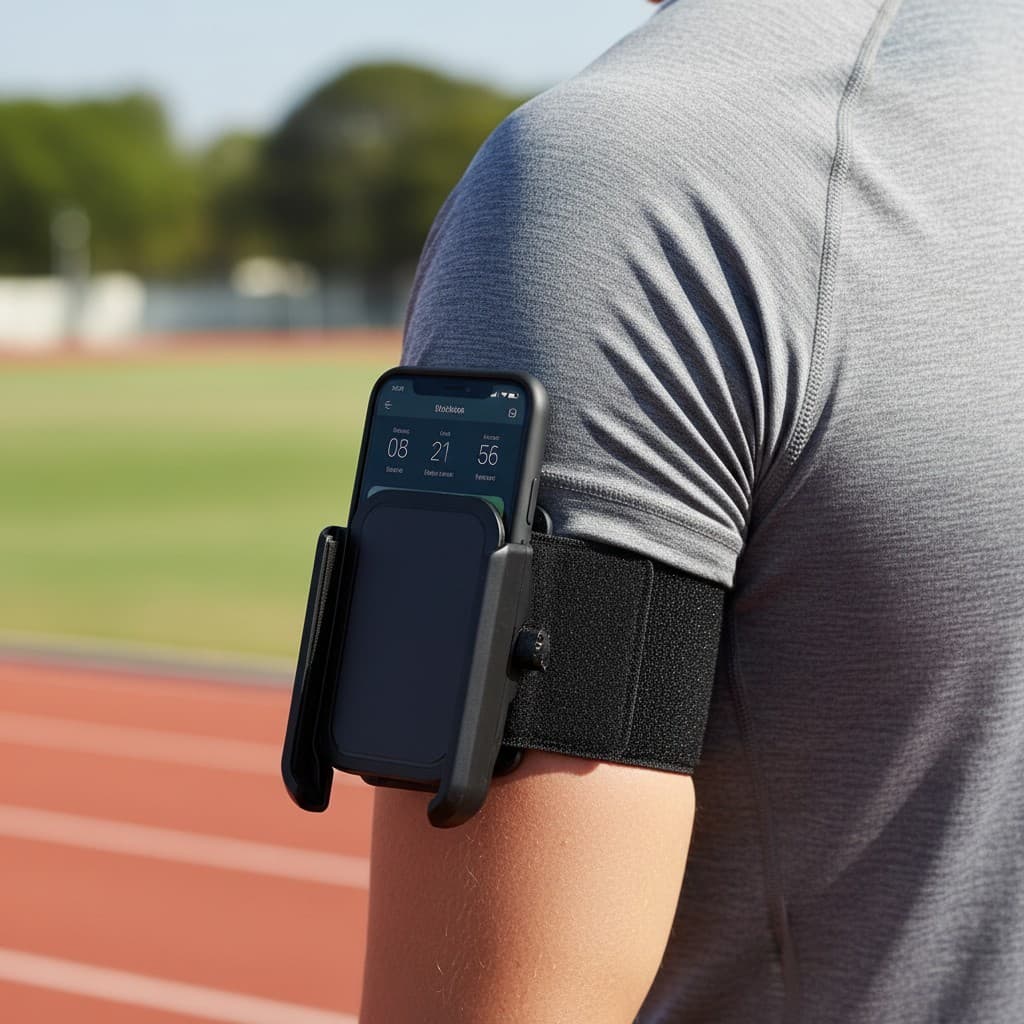 Suporte Celular Braço Pulso Braçadeira Esportes Universal Corrida Caminhada Ciclismo Academia