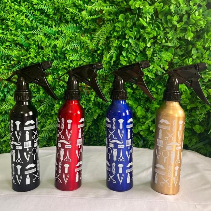 Borrifador Spray 300ml Multiuso Barber Shop Pulverizador Água Cabelo- IMP-602
