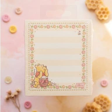 Bloco Tilembrete Decorado Pooh 80x91mm -100 Folhas Tilibra