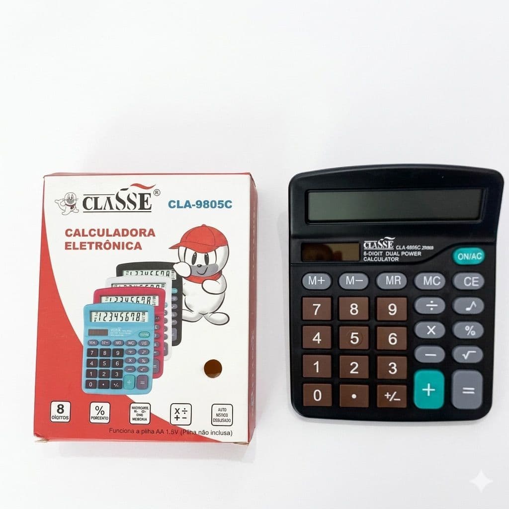 CALCULADORA ELETRÔNICA CLA-9805C
