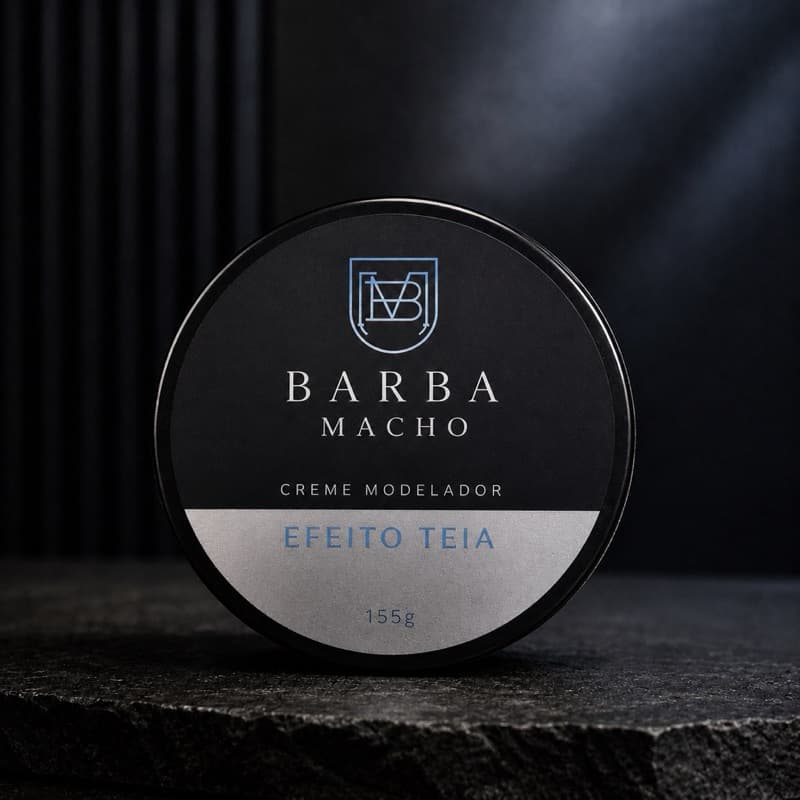 POMADA Pasta Modeladora EFEITO TEIA 155g Barba Macho