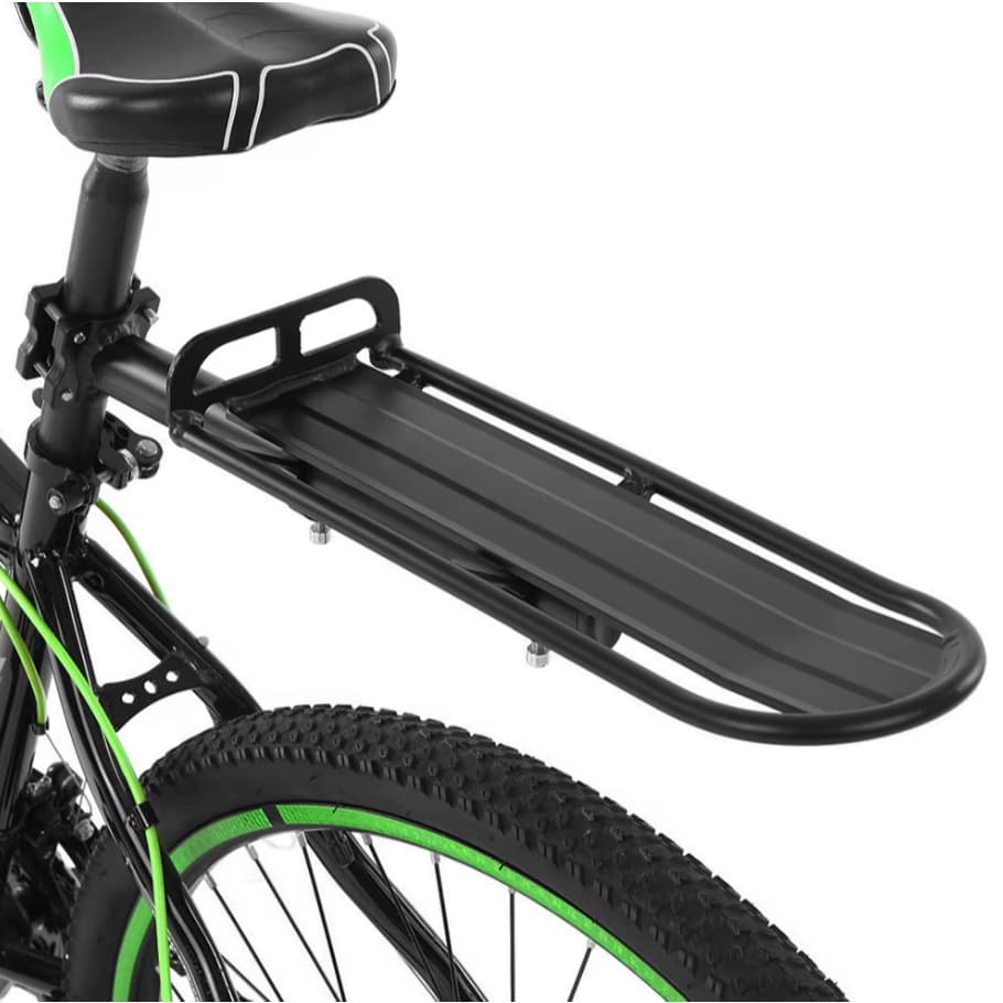 Bagageiro Bike Canote Aéreo Alforge Traseiro Alumínio Promo