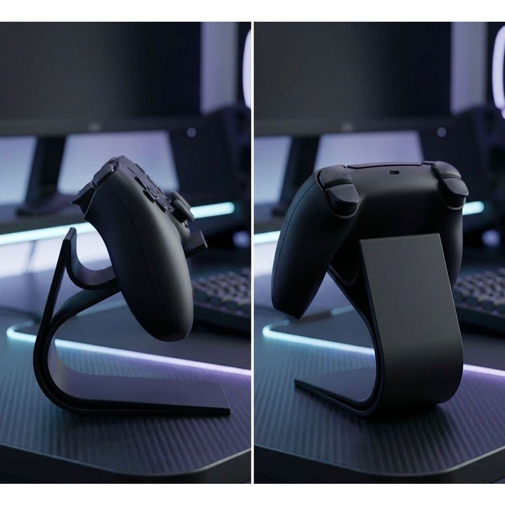 Kit 2x Suporte De Mesa Para Controle PS5 PS4 Xbox Pc Gamer
