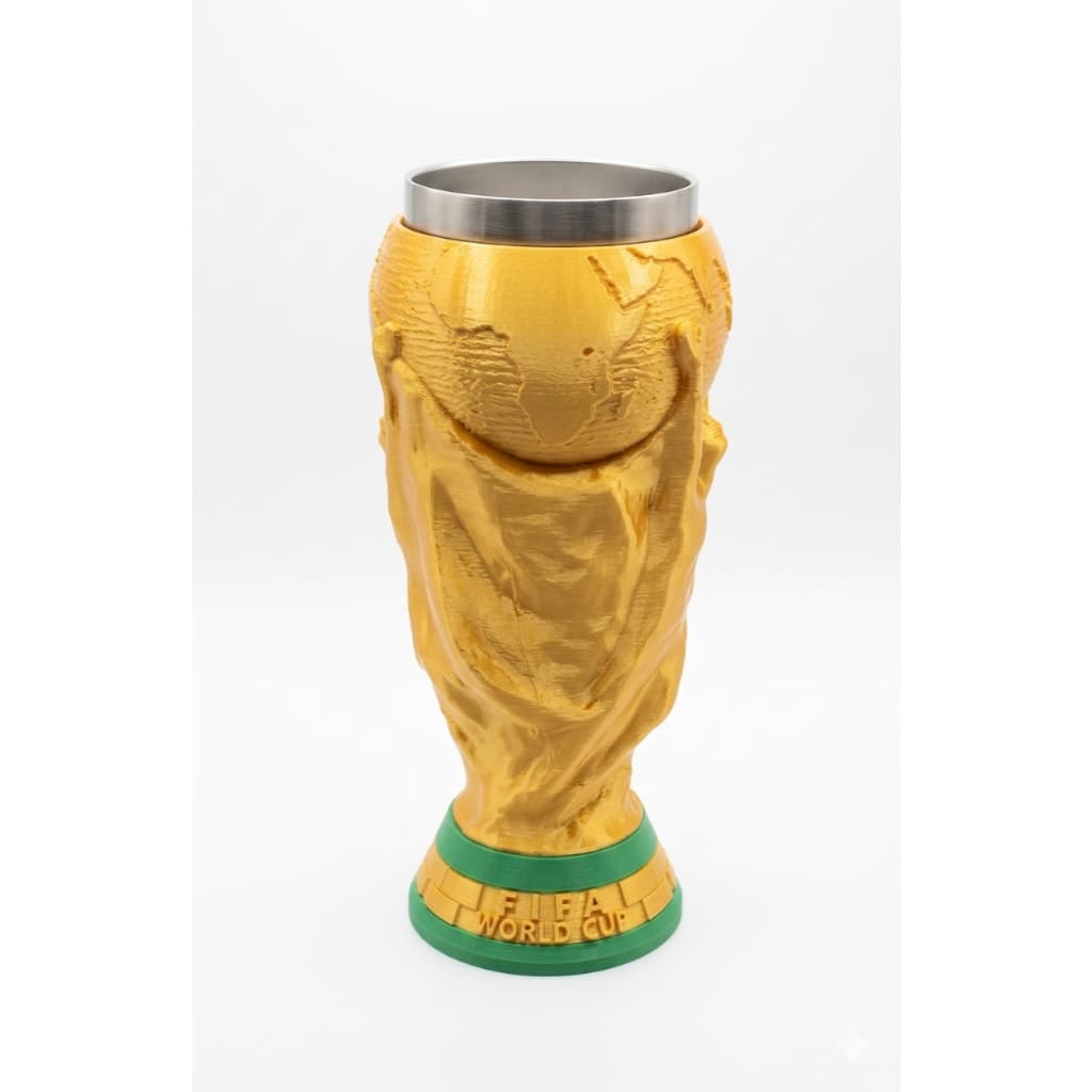 Porta Copo Stanle y Taça Copa Do Mundo Suporte Impressão 3d