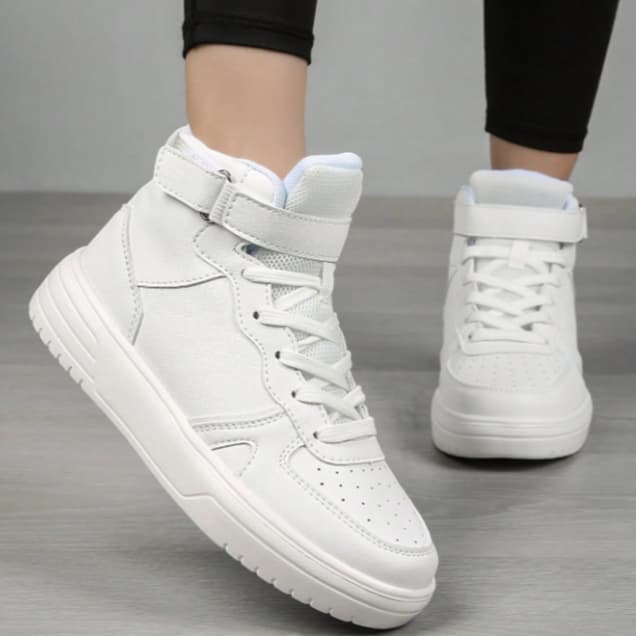 Bota Tênis Casual Branco 26 ao 43 Adulto e Infantil Masculino Feminino Confortável Promoção Básica