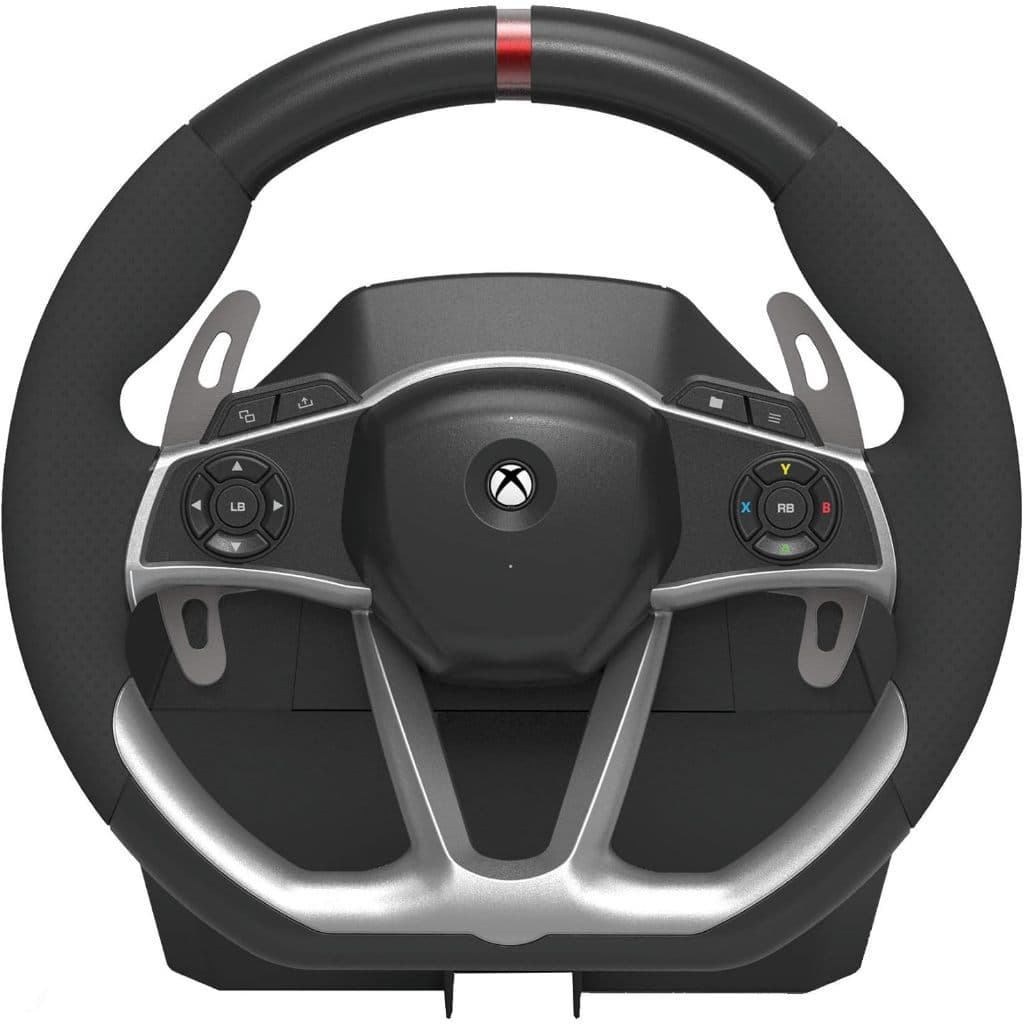 Volante Hori Force Feedback Racing Wheel Dlx Xbox X|s Xbox One E Pc Preto