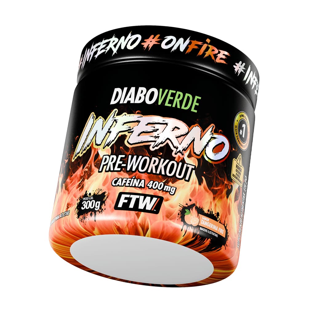 Pré-Treino Diabo Verde INFERNO 300g