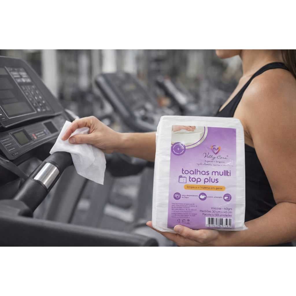50 TOALHAS MULTI TOP PLUS LIMPEZA E HIGIENE EM GERAL