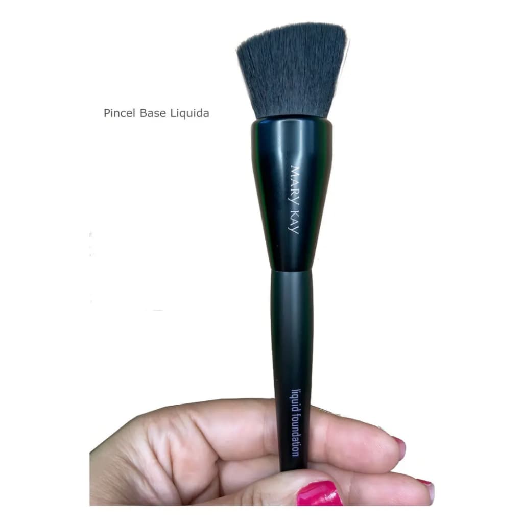 Pincel Profissional Mary Kay para Base Líquida – Acabamento Uniforme e Natural