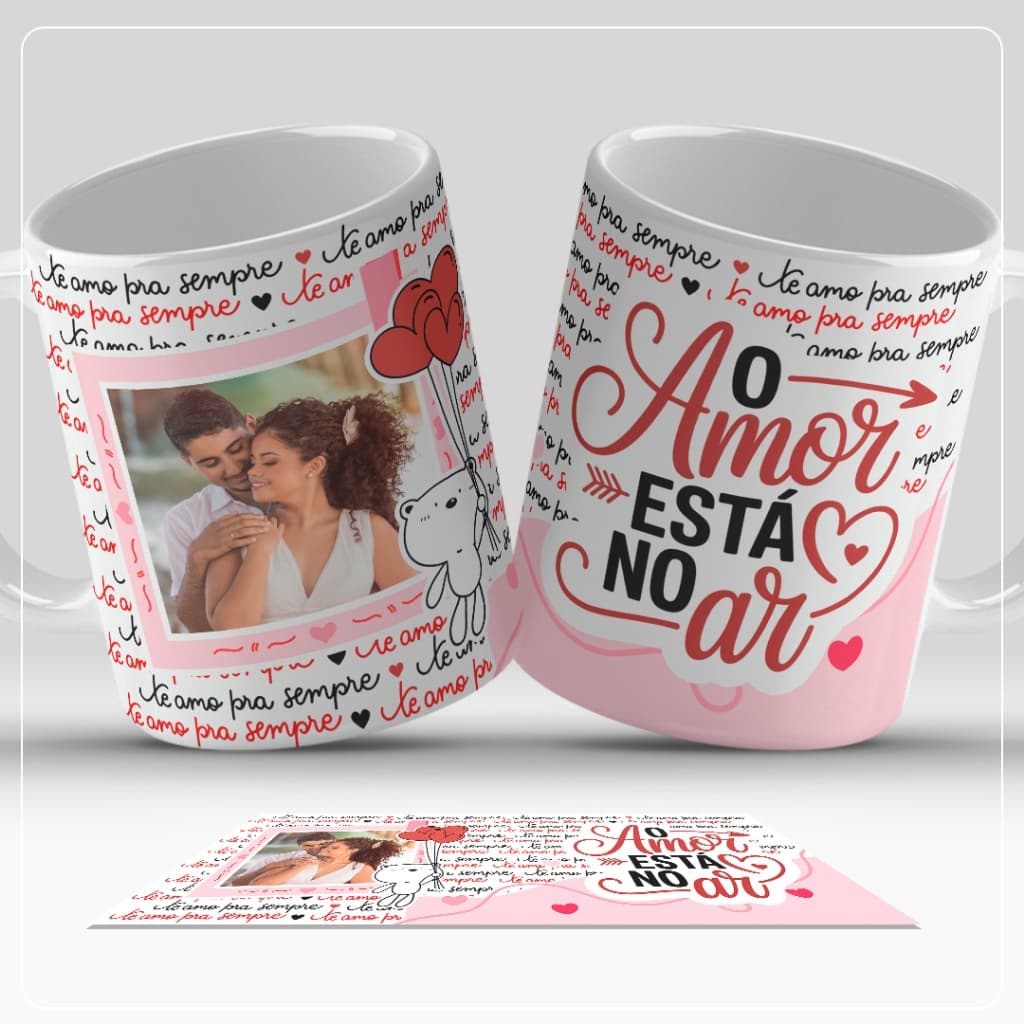 🎁 Caneca Porcelana Dia dos Namorados Casal Data Especial Encante seu amor com uma caneca❤️