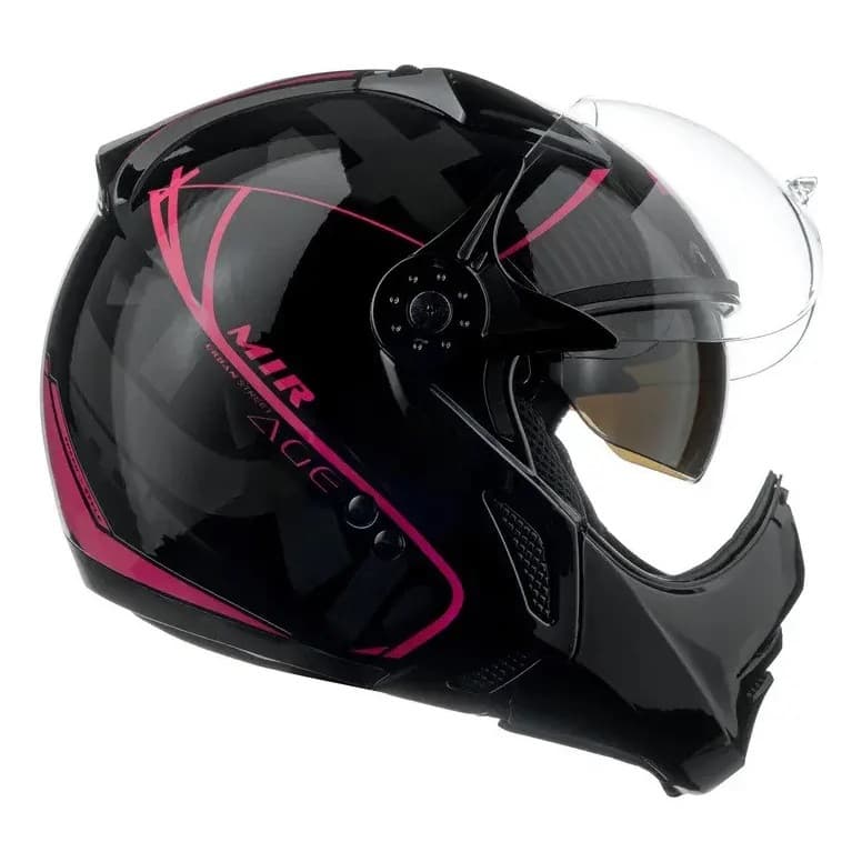 Capacete Aberto Feminino Peels Mirage Edge Rosa Queixeira