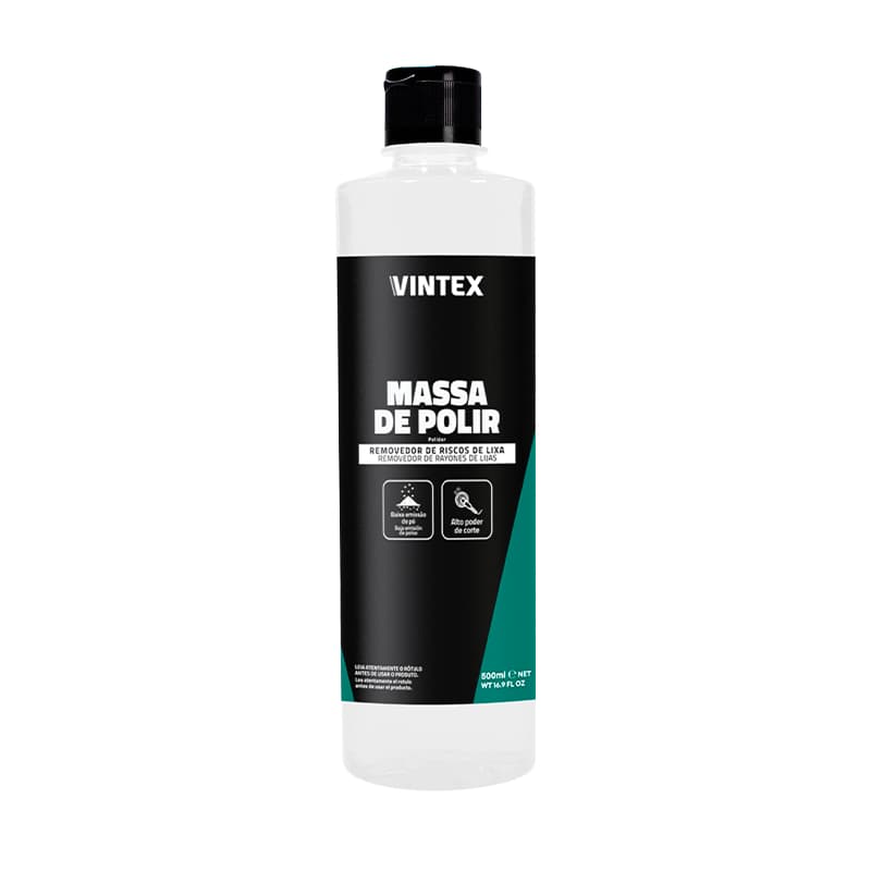 Massa De Polir Vintex 500ml Tira Riscos Polimento Vonixx