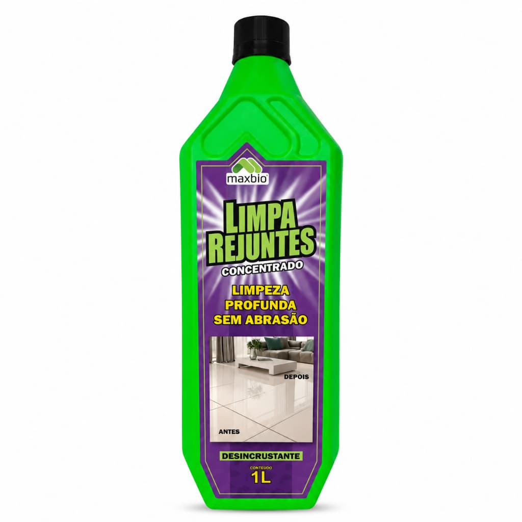 Limpa Rejuntes Maxbio Limpa Piso Remove Encardido Manchas Clareia Azulejo Orginal