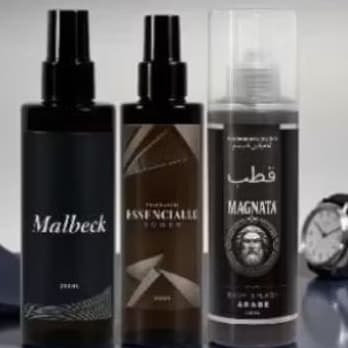 kit masculino 03 bory splash alta performance cheiro intense malbek essencial magnata