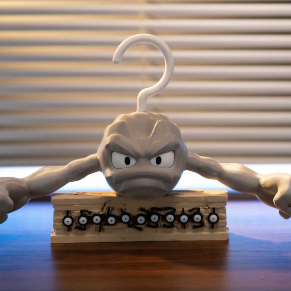 Cabide Pokémon Decorativo | Gancho de Parede Colecionável