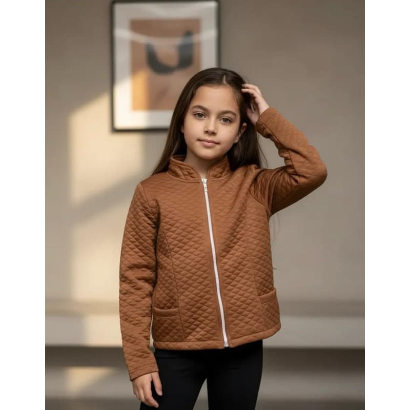 jaqueta infantil bomber feminina