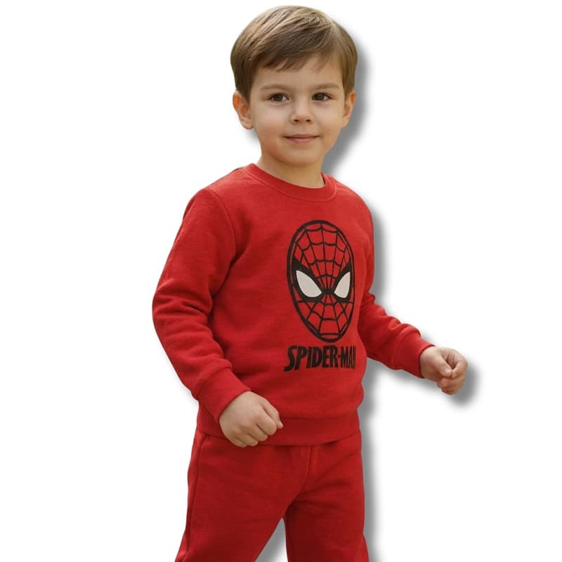 Conjunto Infantil Menino Moletom Inverno Hulk Homem Aranha