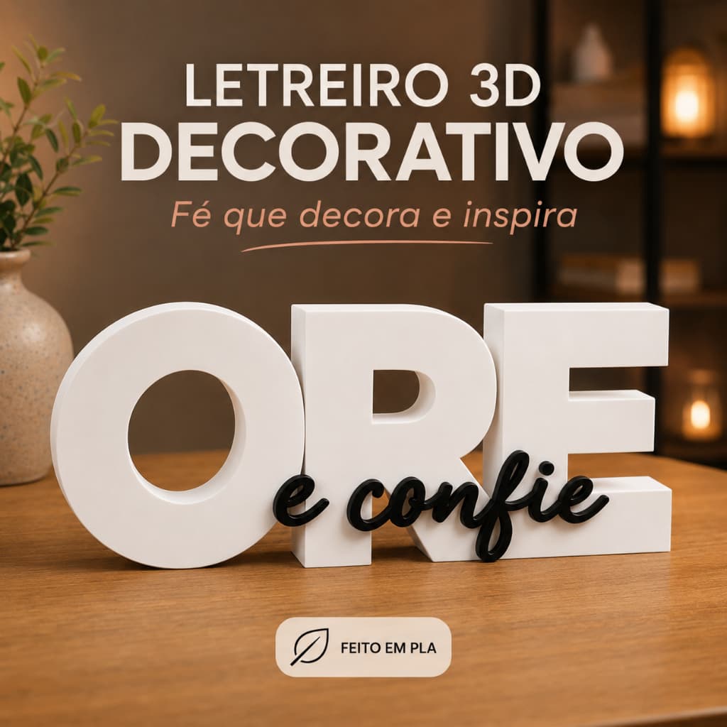 Enfeites de Sala Decoração Enfeites para Sala Luxo Enfeite de Sala Luxo Mesa de Cabeceira Ore e Confie