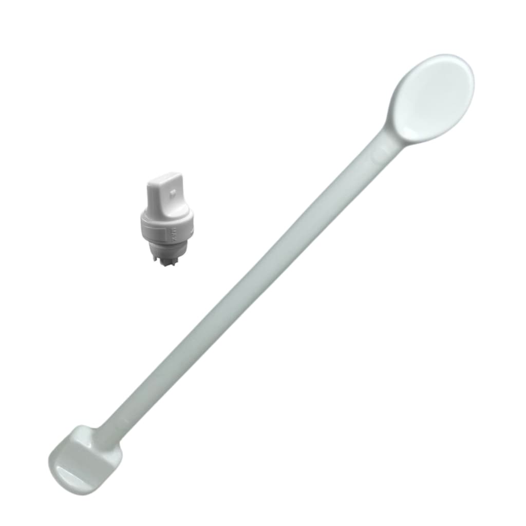 Kit Haste Temperatura Branca A 07B Lorenzetti E Botão Seletor Loren Shower Branco LS10 Original