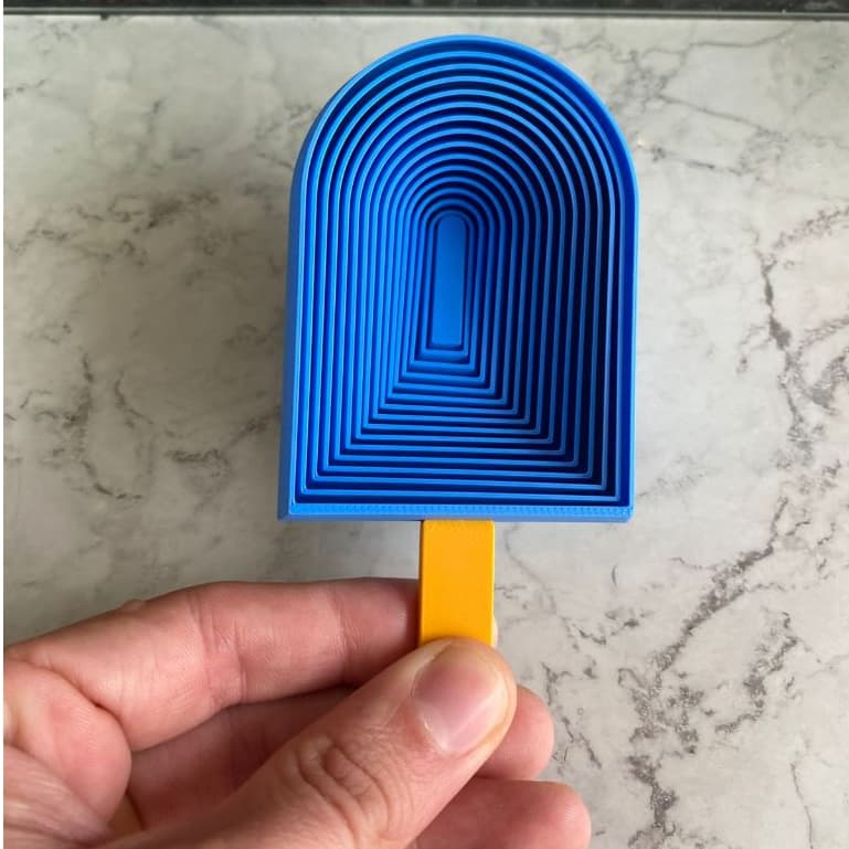 Brinquedo Picole Sensorial Fidget Articulado 3D TDAH Terapeutico Antiestresse Foco Concentração