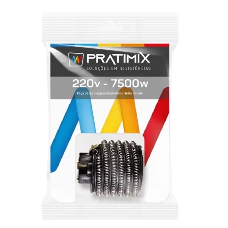 Resistencia Chuveiro Hydra/Corona Chuveiros Corona Mega Banho 4T 220V - 7500W